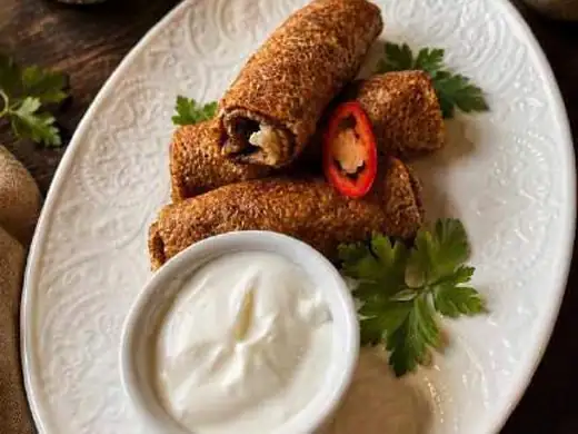 Блины с мясом